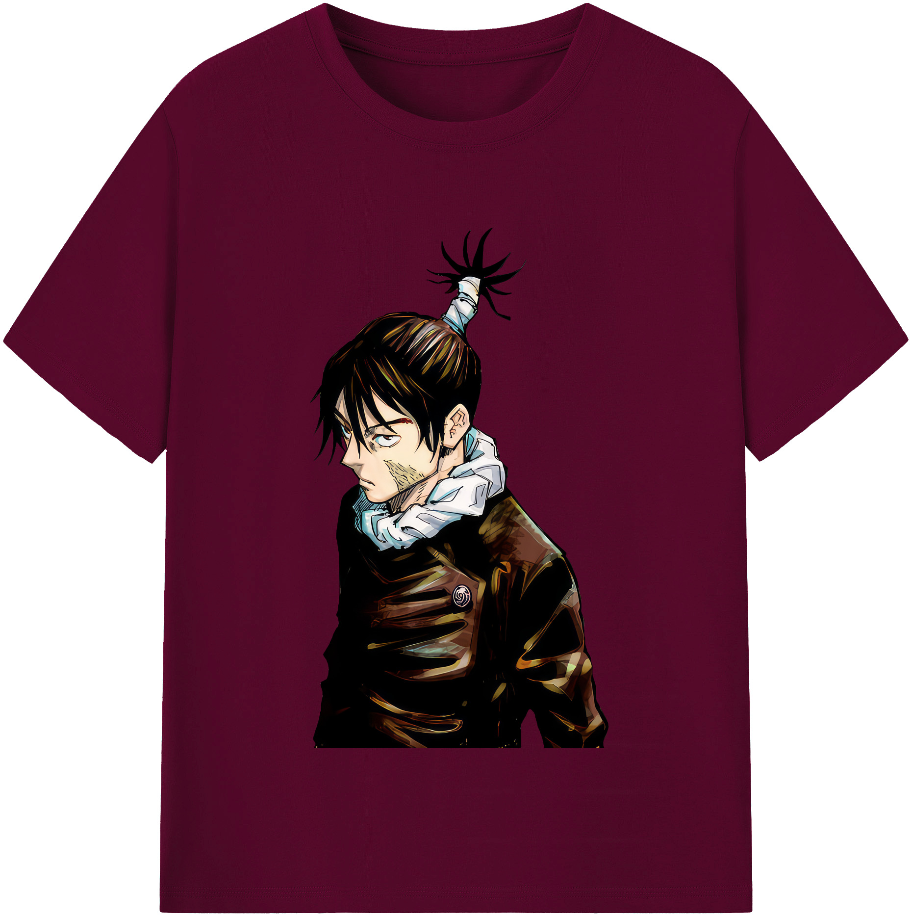 （画像用） 呪術廻戦 Jujutsu Kaisen レディースカジュアルプリントTシャツ（綿100％）